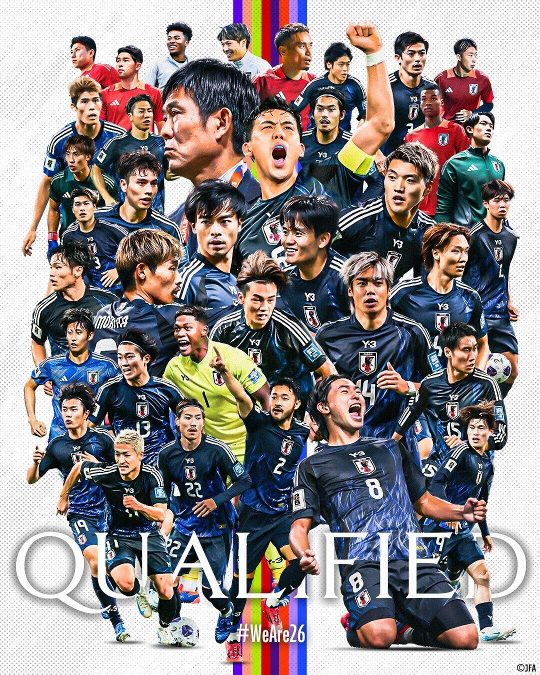  斷層領(lǐng)先！日本7輪6勝1平提前晉級世界杯，全球除東道主外首隊(duì)！
