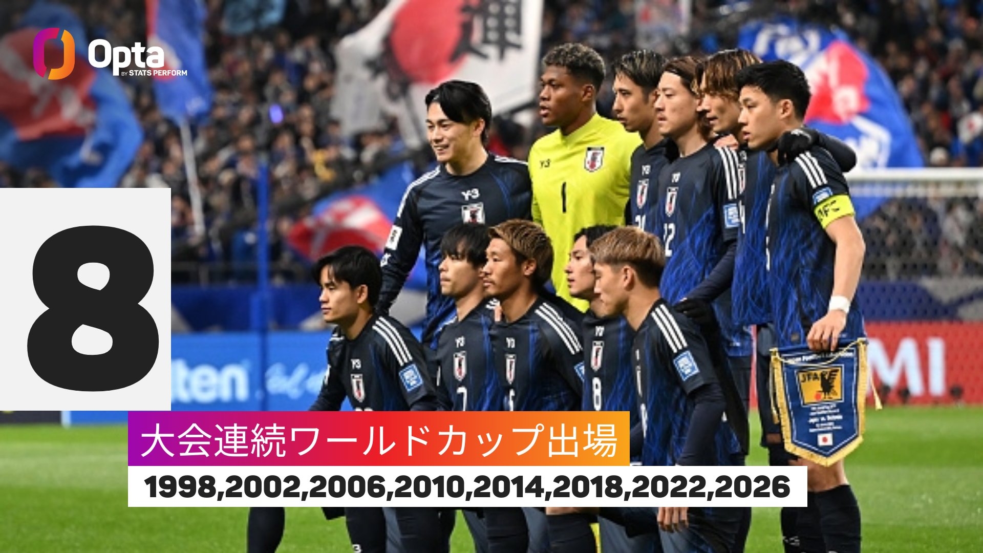  連續(xù)8次參加世界杯！僅6國(guó)連續(xù)參賽記錄多于日本：巴西22次最多