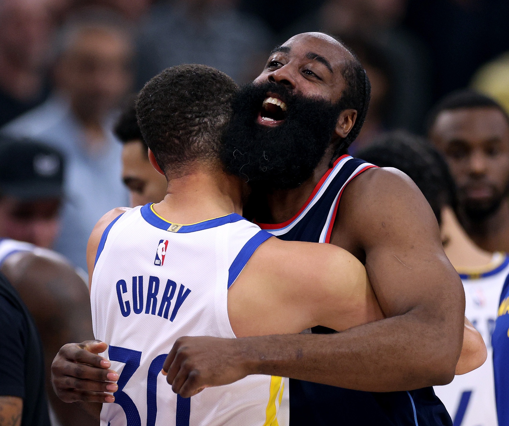  諸神黃昏！庫里哈登先后50+ NBA歷史首次兩名35歲以上球員轟50+！